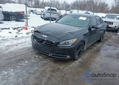 2015 Hyundai Genesis 3.8 из США, поврежденный, VIN KMHGN4JE4FU102254
